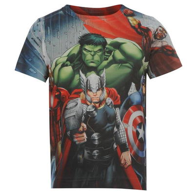 Marvel Sub koszulka dla chłopców, Avengers, Rozmiar 9-10 lat