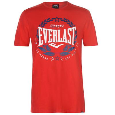 Everlast Laurel koszulka męska, czerwona, Rozmiar S