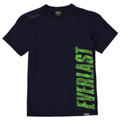 Everlast T Shirt, koszulka dla chłopców, granatowa, Rozmiar 11-12 lat