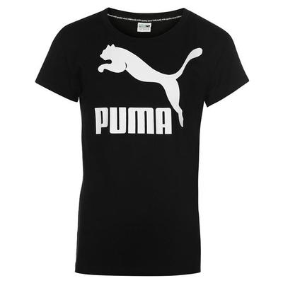 Puma Archive Logo, koszulka damska, czarna, Rozmiar 13-14 lat