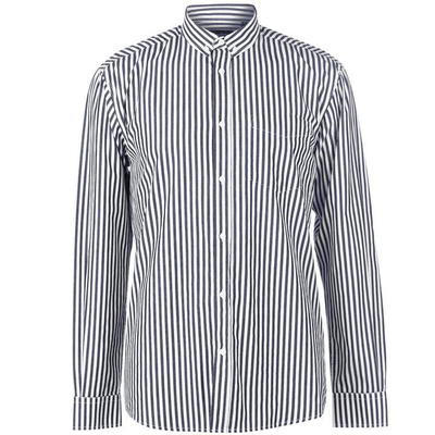 Pierre Cardin Bold Stripe koszula z długim rękawem, męska, granatowo-biała, Rozmiar S