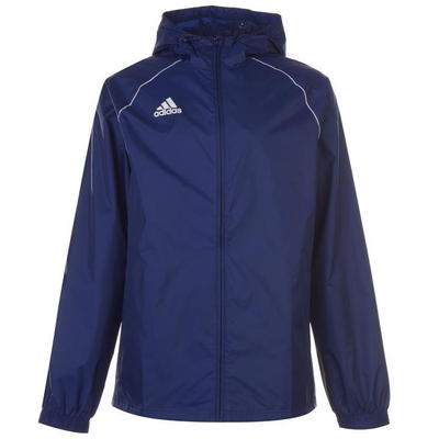 Adidas Core, kurtka przeciwdeszczowa, granatowa, Rozmiar S