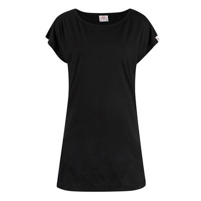 Czarna koszulka damska z okrągłym dekoltem Lee Cooper, krótki rękaw - rozmiar XS