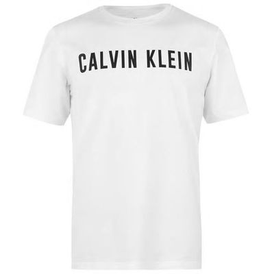 Calvin Klein Performance Logo, koszulka męska, biała, Rozmiar M