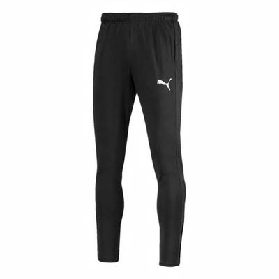 Puma Tapered, spodnie dresowe, czarne, męskie, Rozmiar XL