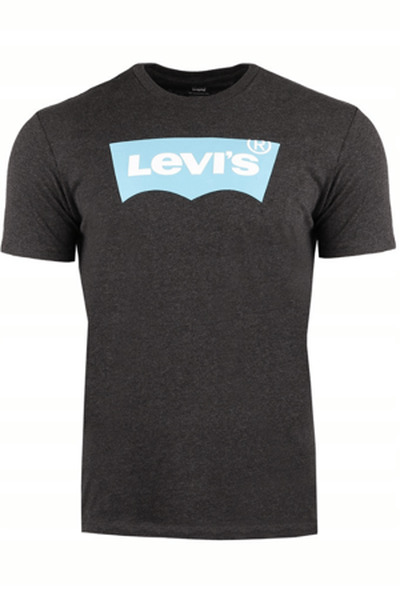 Levi's koszulka męska ciemnoszara