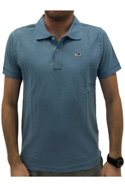 Tommy Hilfiger koszulka męska polo C9T, niebieska,