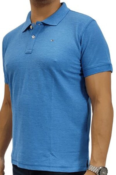 Tommy Hilfiger męska koszulka polo niebieska, Rozmiar S