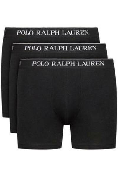 Polo Ralph Lauren czarne bokserki męskie 3 szt., Rozmiar M
