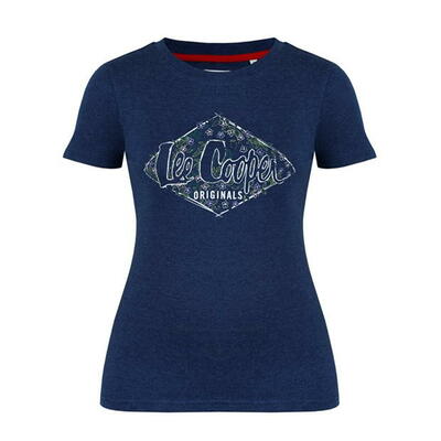 Lee Cooper CL granatowa koszulka damska, Rozmiar XL
