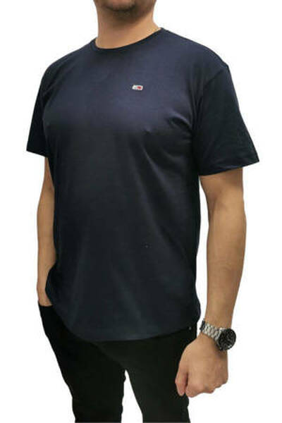 Tommy Jeans granatowy t-shirt męski IRIS, Rozmiar L