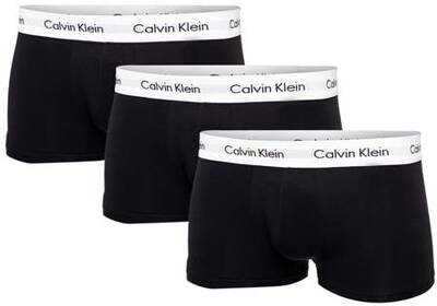 Czarne bokserki męskie Calvin Klein 3-pak, Rozmiar M
