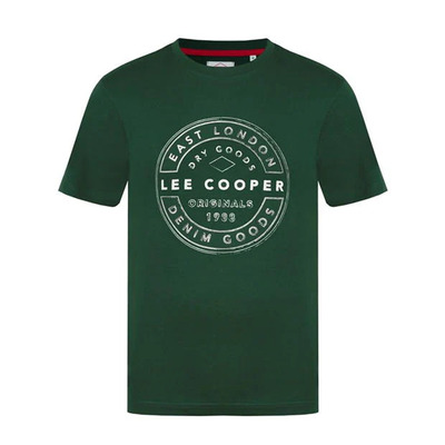 Lee Cooper koszulka męska zielona C Logo, Rozmiar XXL