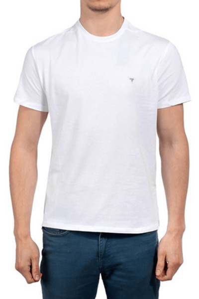 Guess t-shirt męski biały, Rozmiar XL