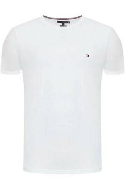 Tommy Hilfiger biała koszulka męska, Rozmiar XL