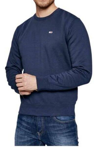 Tommy Jeans navy blue men's sweatshirt, Size XL