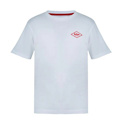 Biała koszulka męska Lee Cooper Essentials, Rozmiar XL