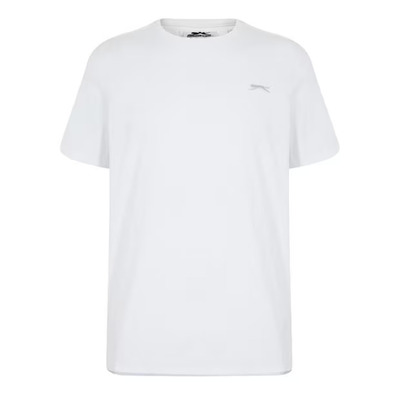 Slazenger T-shirt męski biały, Rozmiar L