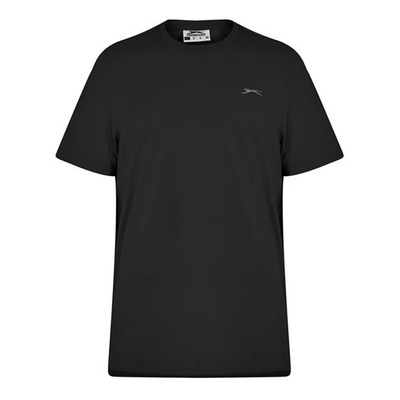 Slazenger T-shirt męski czarny, Rozmiar L