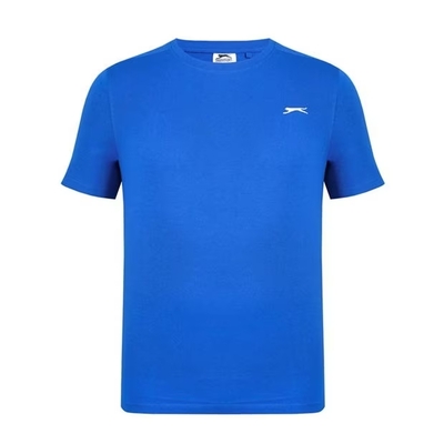 Slazenger T-shirt męski niebieski, Rozmiar L