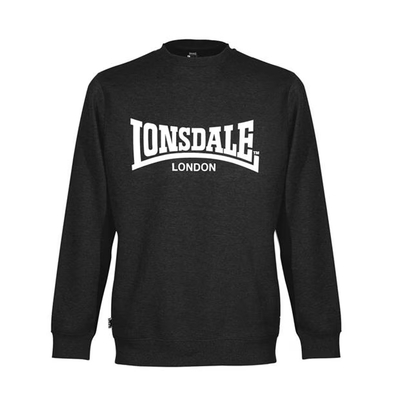 Lonsdale czarna bluza męska Essential, Rozmiar L