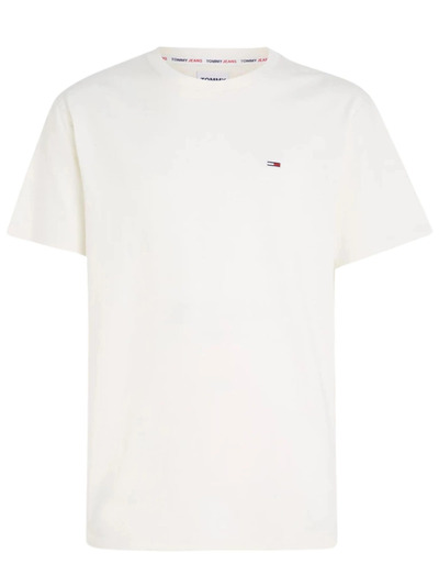 Tommy Jeans biały Regular Fit T-shirt męski, Rozmiar S