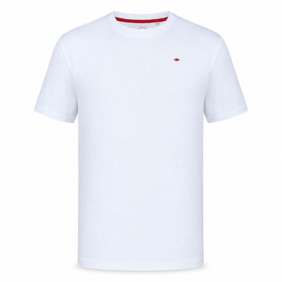 Lee Cooper T Shirt Męski Biały Essentials Bawełniany, Rozmiar 3XL