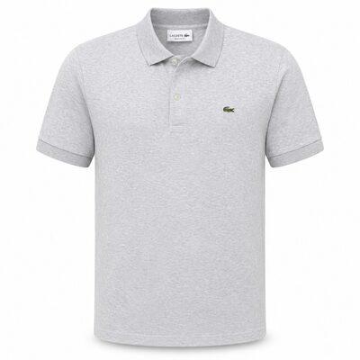Lacoste polo męskie DH2050-00 CCA szary melanż – widok z przodu