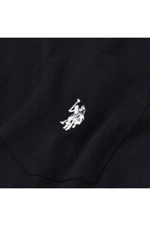 czarna koszulka U.S. Polo Assn.