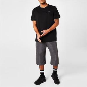 Slazenger: T-shirt czarny z przodu