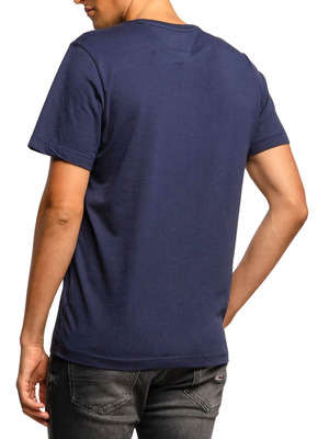 Tommy Jeans niebieski Regular Fit from the back