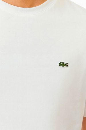 Lacoste T-Shirt Męski Biały TH2038 - widok z tyłu