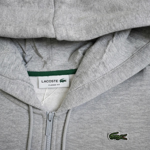 Bluza szara Lacoste metka logo