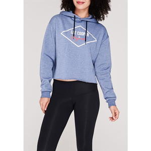 Lee Cooper Dia, bluza z kapturem damska, niebieska