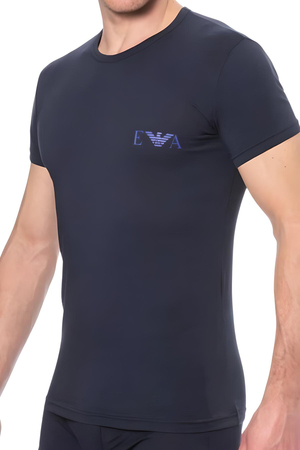 Emporio Armani granatowy T-shirt