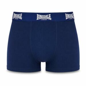 Lonsdale Trunk 2-pak granatowe z przodu