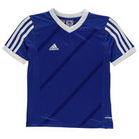 Adidas Tabe 14 Jersey Junior koszulka dla chłopców, niebieska