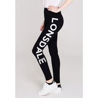 Lonsdale czarne legginsy damskie