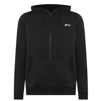 Slazenger bluza z kapturem na zamek, czarna, Rozmiar 4XL