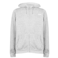 Slazenger bluza z kapturem na zamek, szara, Rozmiar XL
