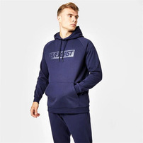Everlast Logo bluza męska z kapturem granatowa, Rozmiar XXL