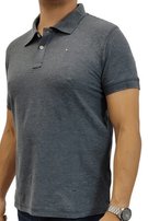 Tommy Hilfiger męska koszulka polo czarny iris, Rozmiar M