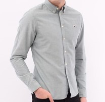 Tommy Hilfiger koszula męska coral green, Rozmiar XXL