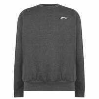 Slazenger Fleece, bluza męska grafitowa