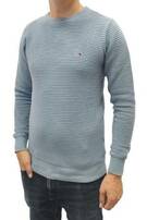 Tommy Hilfiger niebieski sweter męski