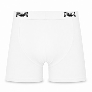 Lonsdale bokserki męskie białe w z tyłu