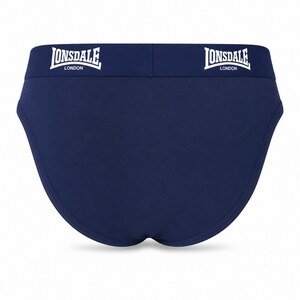 Lonsdale 2-pak slipy granatowe z tyłu