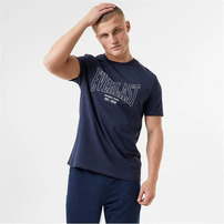 Everlast niebieski tshirt męski Geo, Rozmiar XXL