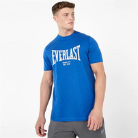Everlast niebieska koszulka męska Longline, Rozmiar XL