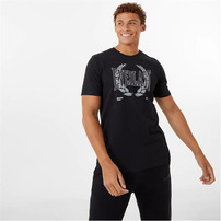 Everlast czarny t shirt męski Laurel, Rozmiar L